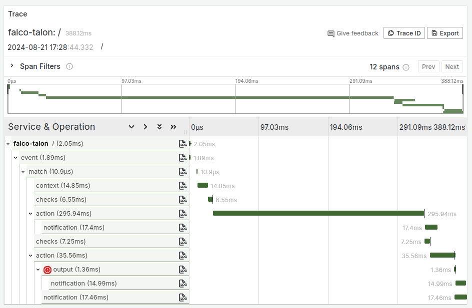 grafana trace 1